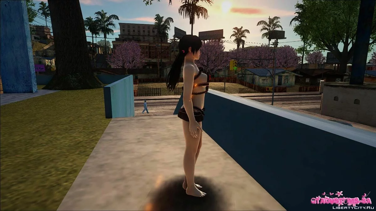 Kokoro en traje de stripper / GTA San Andreas