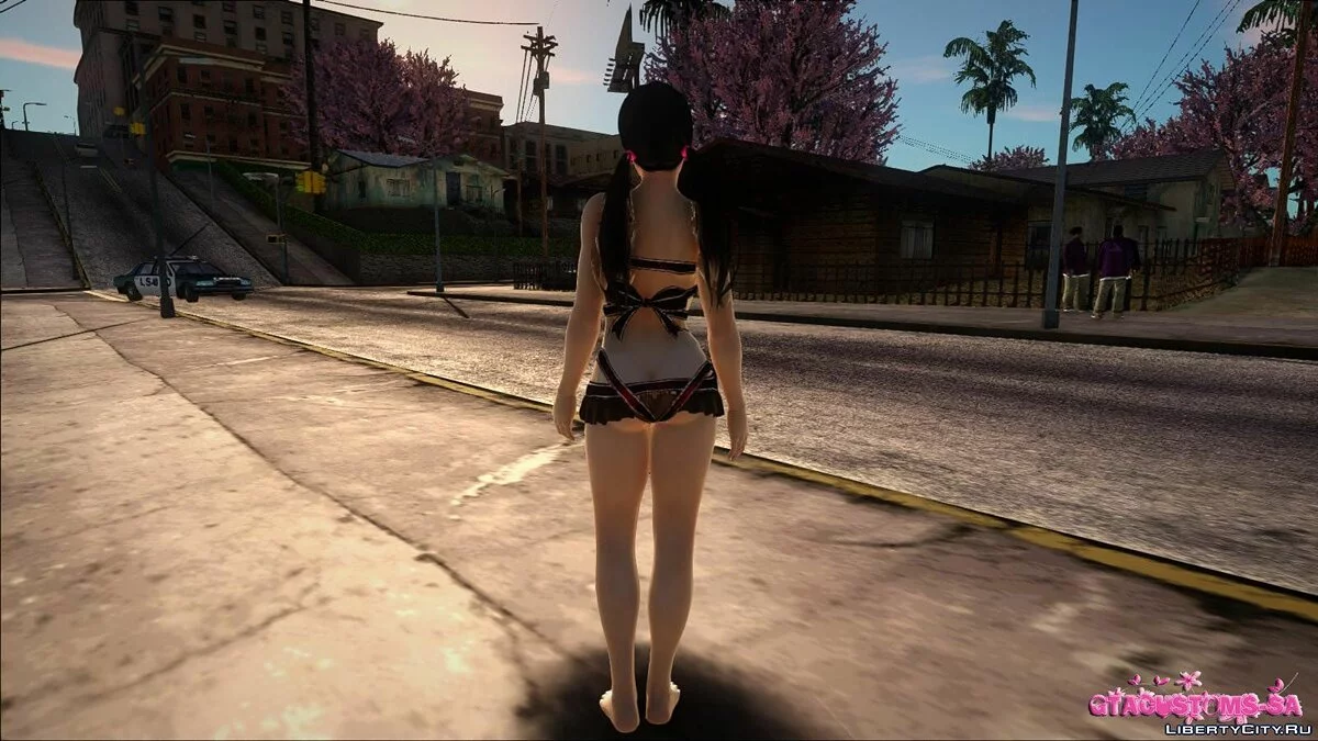 Kokoro en traje de stripper / GTA San Andreas