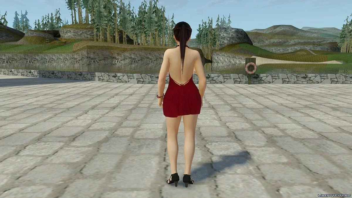 Кокоро в повседневной одежде v4 / GTA San Andreas