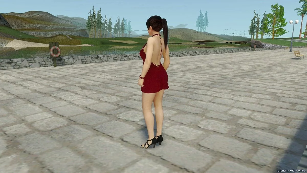Кокоро в повседневной одежде v4 / GTA San Andreas