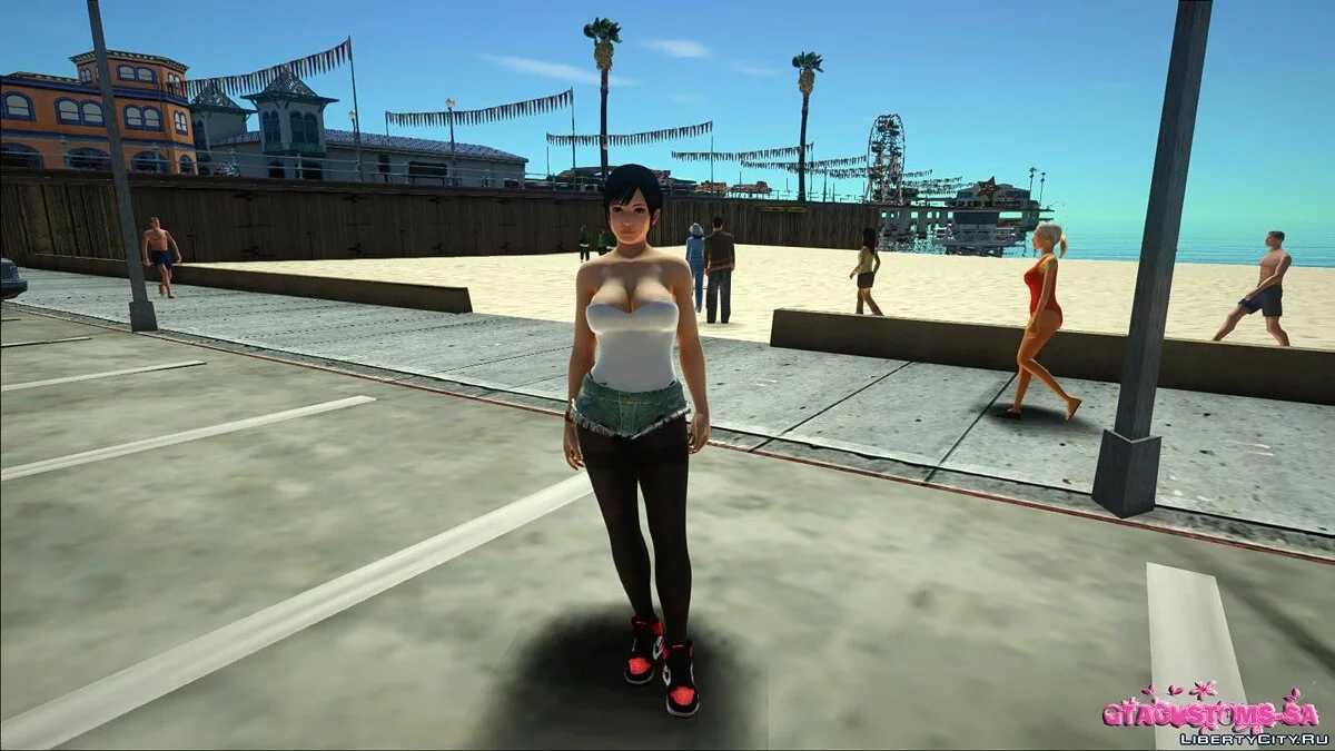 Kokoro en Vêtements de Tous les Jours v6 / GTA San Andreas