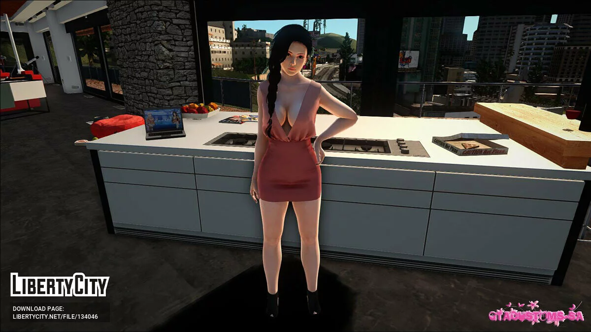 Kokoro im Alltagsoutfit v7 / GTA San Andreas