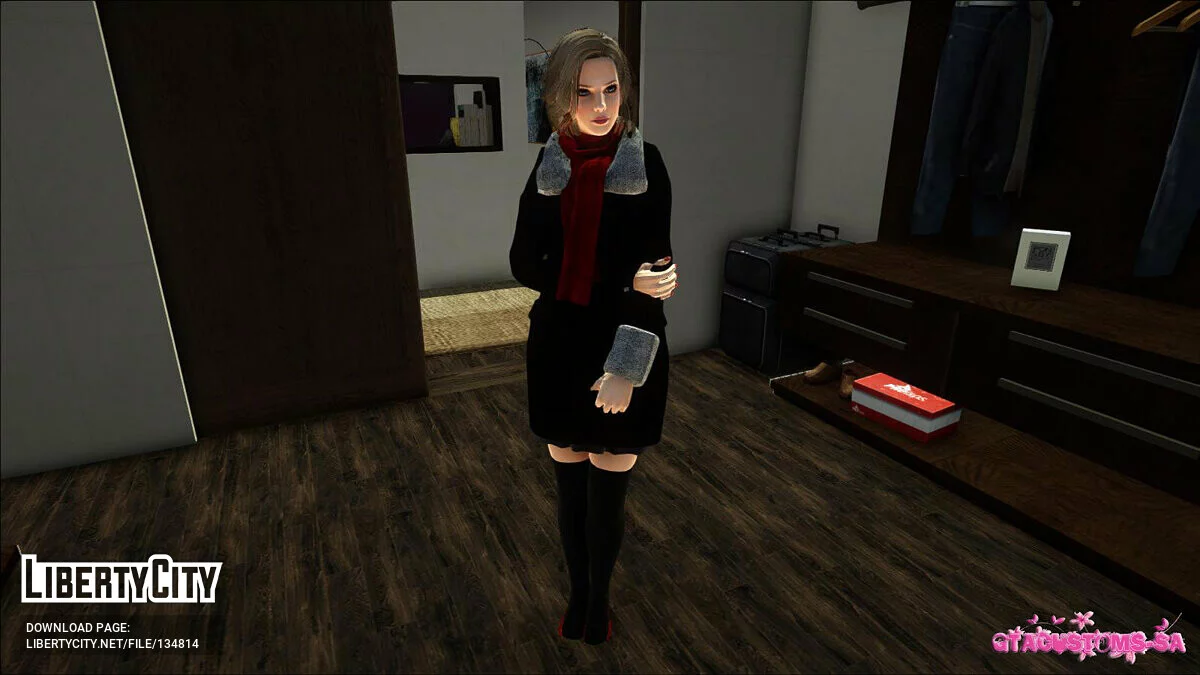 Christie in Winterkleidung / GTA San Andreas