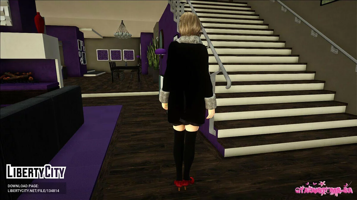 Christie in Winterkleidung / GTA San Andreas