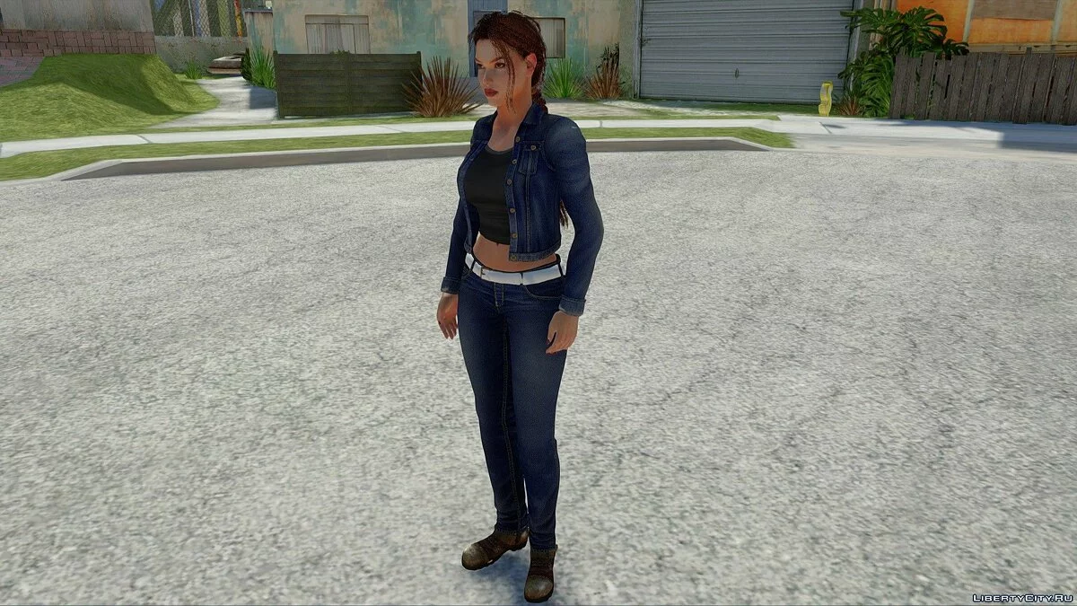 Лара Крофт / GTA San Andreas