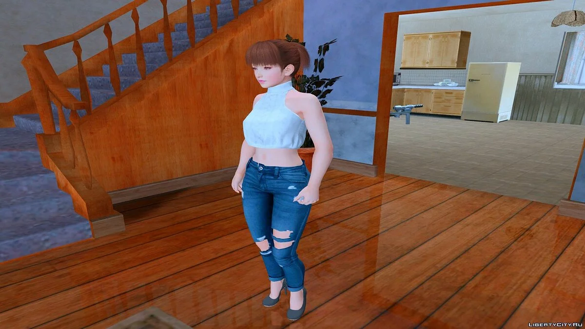 Lei Fang en ropa casual v6 / GTA San Andreas