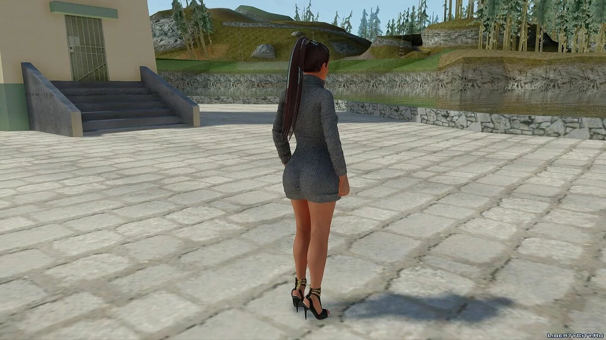 Lisa Hamilton en tenue décontractée v5 / GTA San Andreas