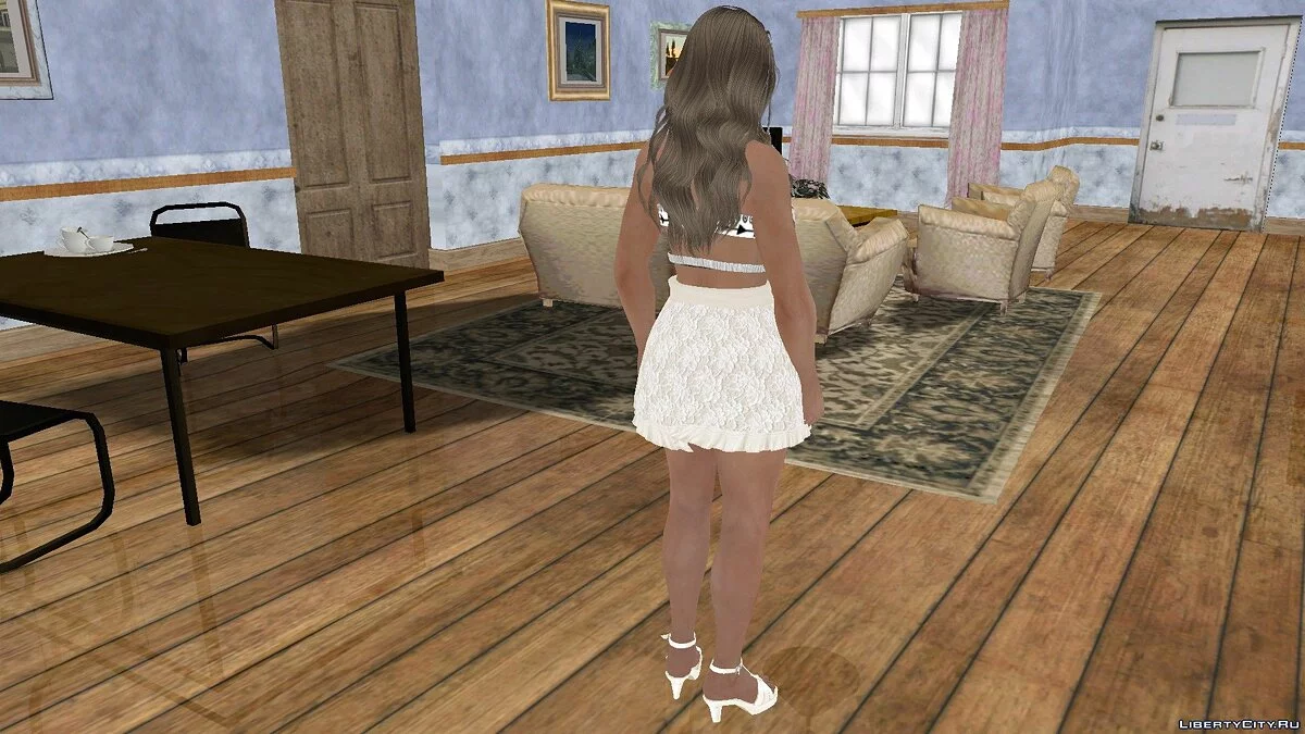 Lisa Hamilton in Casual Wear v4 / GTA San Andreas