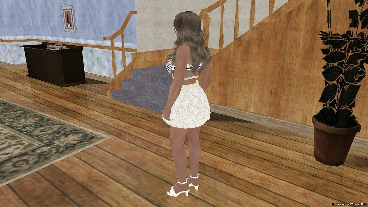 Lisa Hamilton in Casual Wear v4 / GTA San Andreas