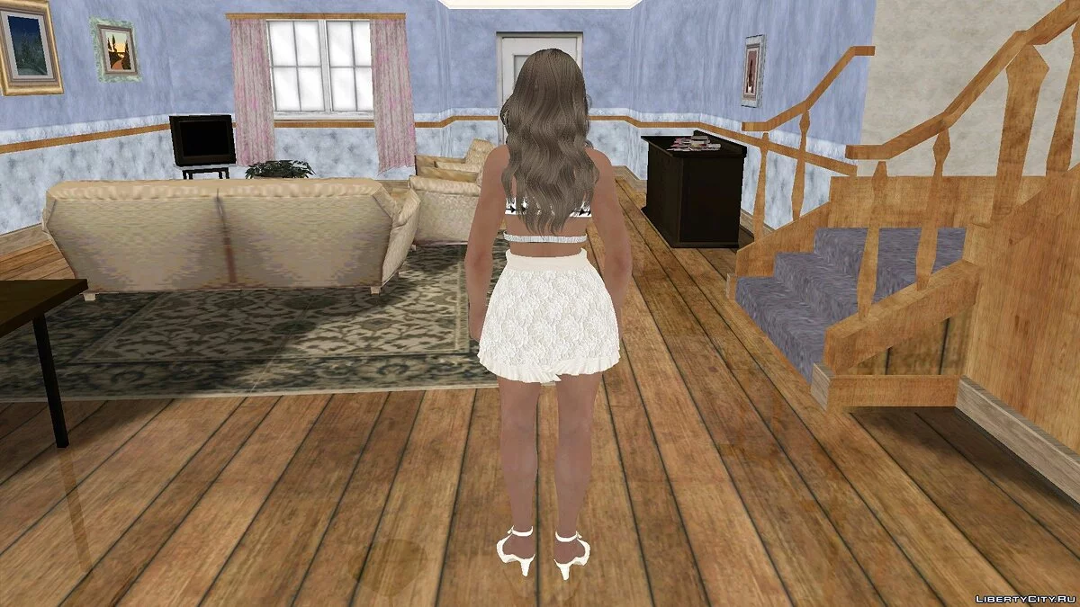 Lisa Hamilton in Casual Wear v4 / GTA San Andreas
