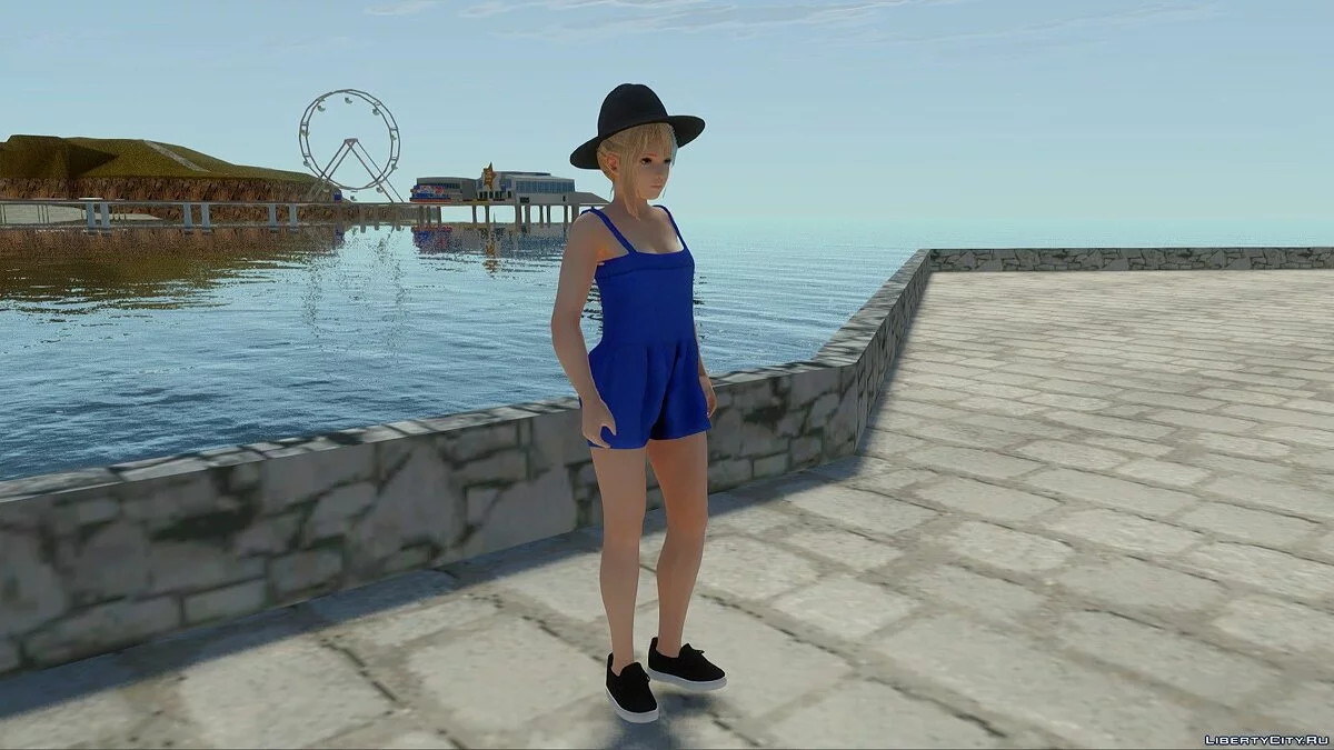Marie Rose em roupa casual v10 / GTA San Andreas