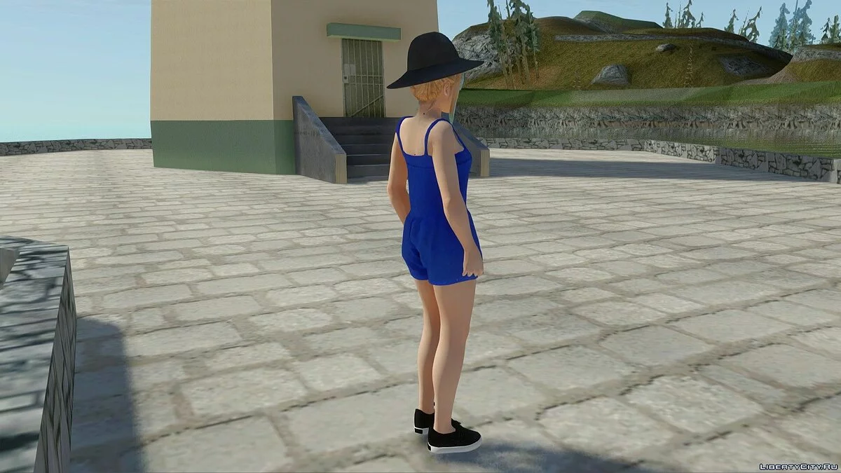 Marie Rose em roupa casual v10 / GTA San Andreas