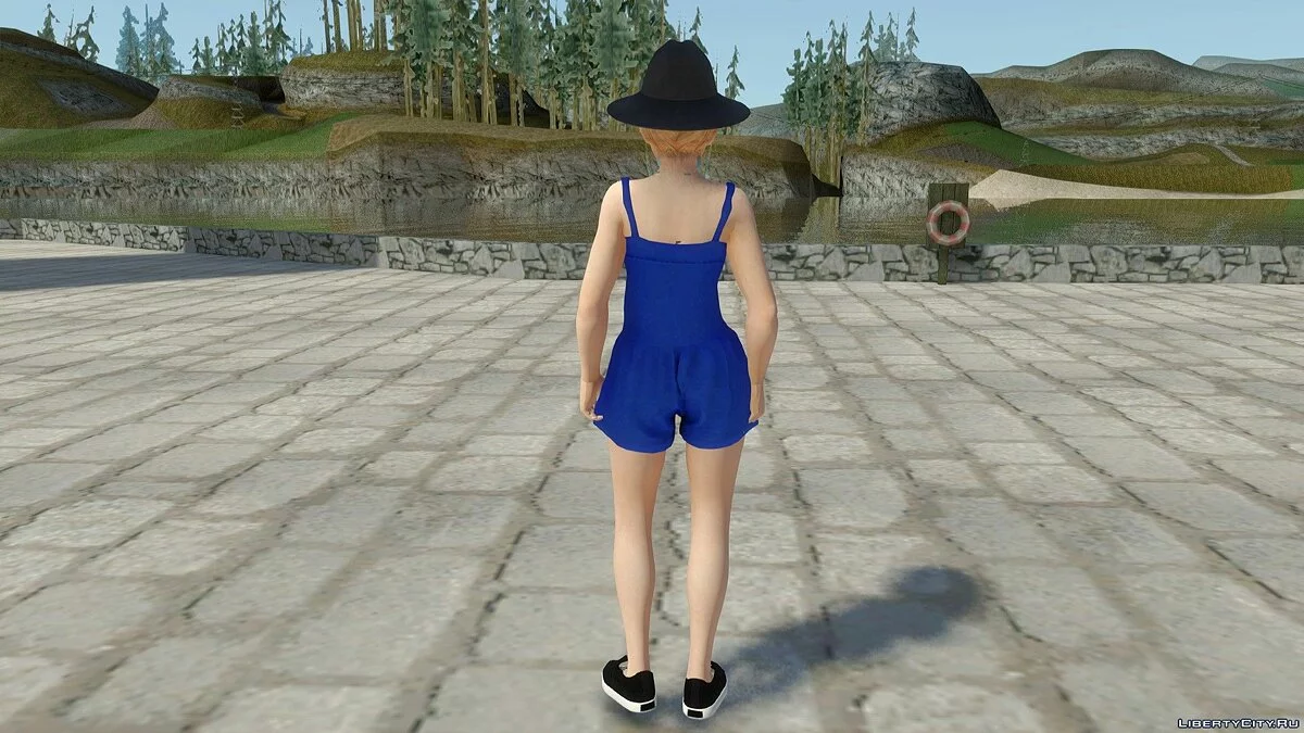 Marie Rose em roupa casual v10 / GTA San Andreas