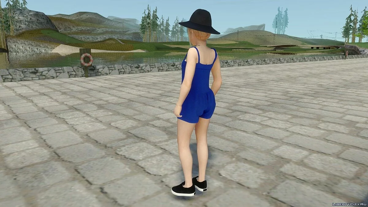 Marie Rose em roupa casual v10 / GTA San Andreas