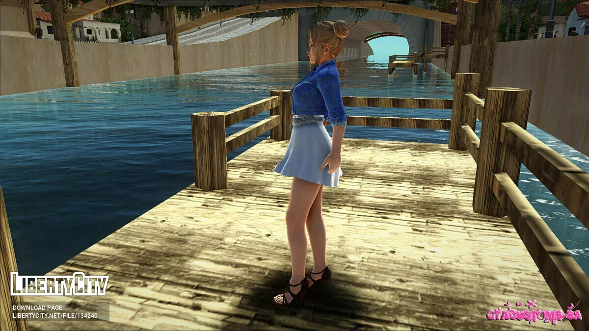 Marie Rose in Freizeitkleidung v8 / GTA San Andreas