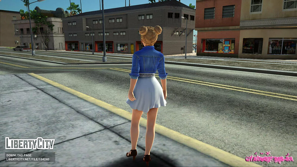 Marie Rose in Freizeitkleidung v8 / GTA San Andreas