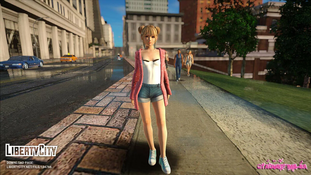 Marie Rose en vêtements de tous les jours v4 / GTA San Andreas
