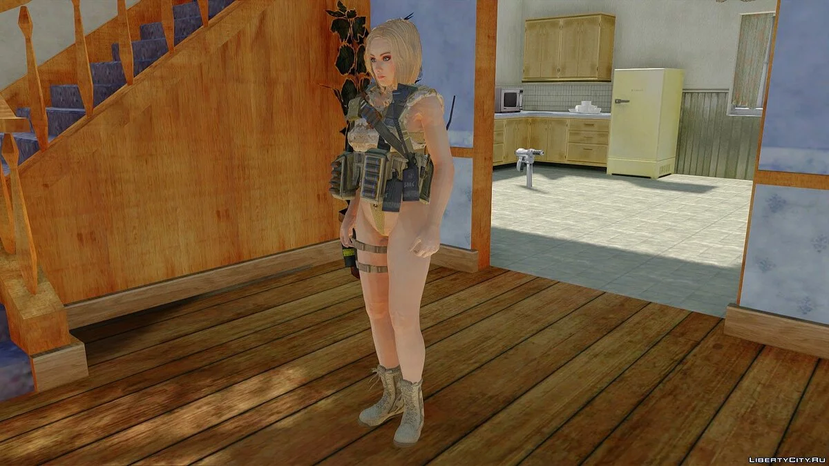 Momiji in Camouflage / GTA San Andreas