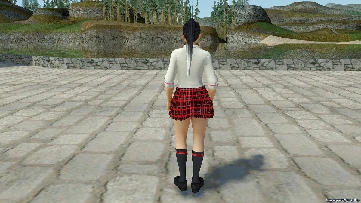 Momiji的性感校服 / GTA San Andreas