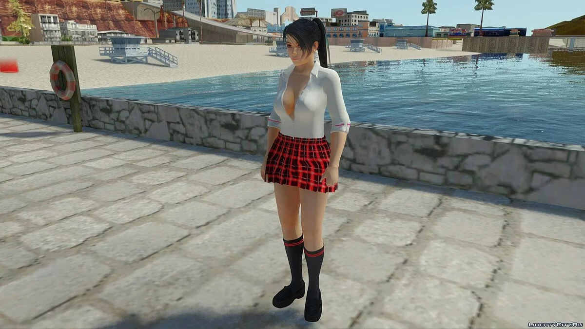 Momiji的性感校服 / GTA San Andreas