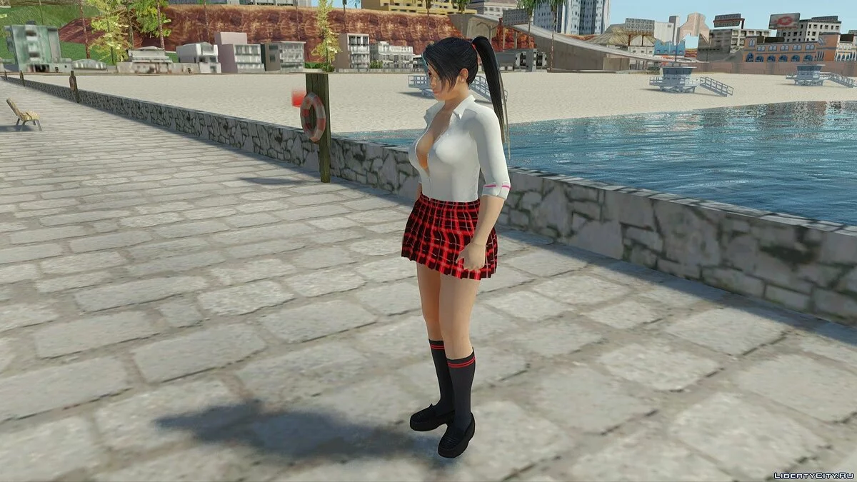 Momiji的性感校服 / GTA San Andreas