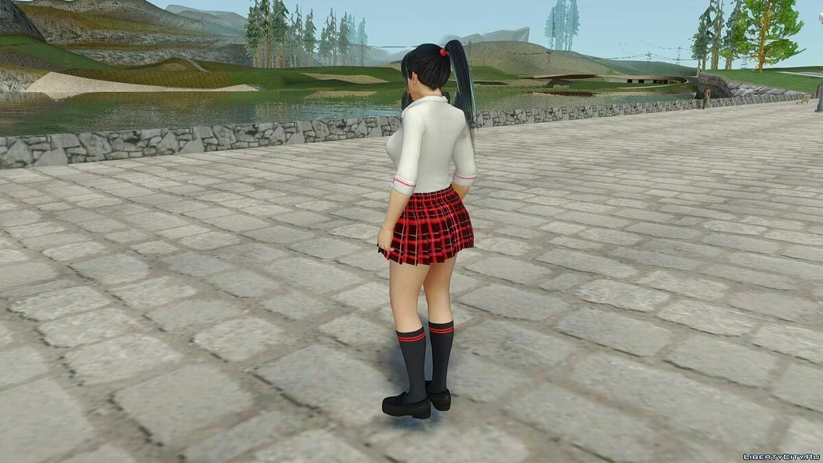 Momiji的性感校服 / GTA San Andreas