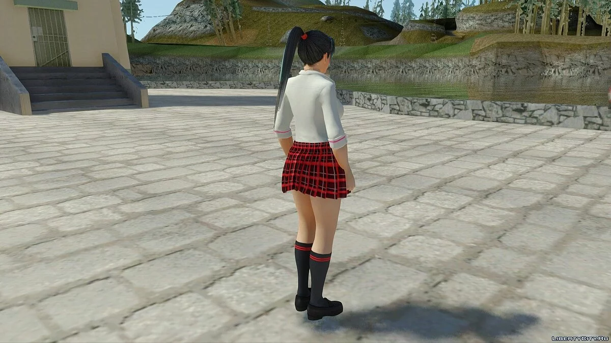 Momiji的性感校服 / GTA San Andreas