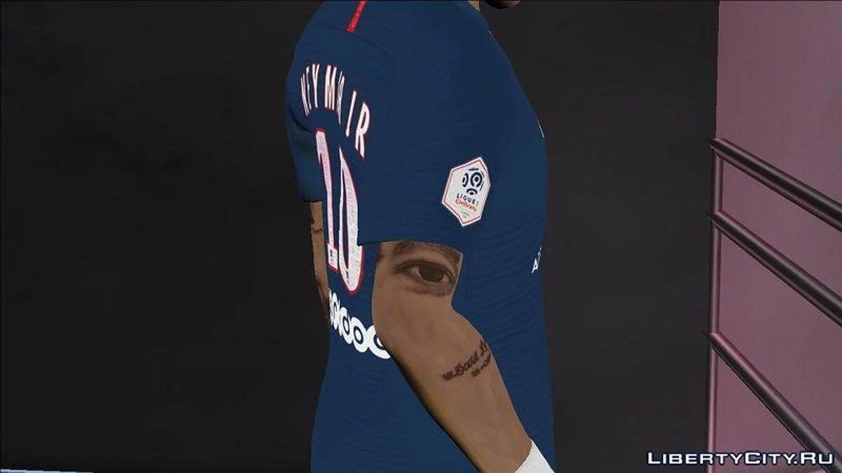 Neymar de Efootball PES 2020 / GTA San Andreas