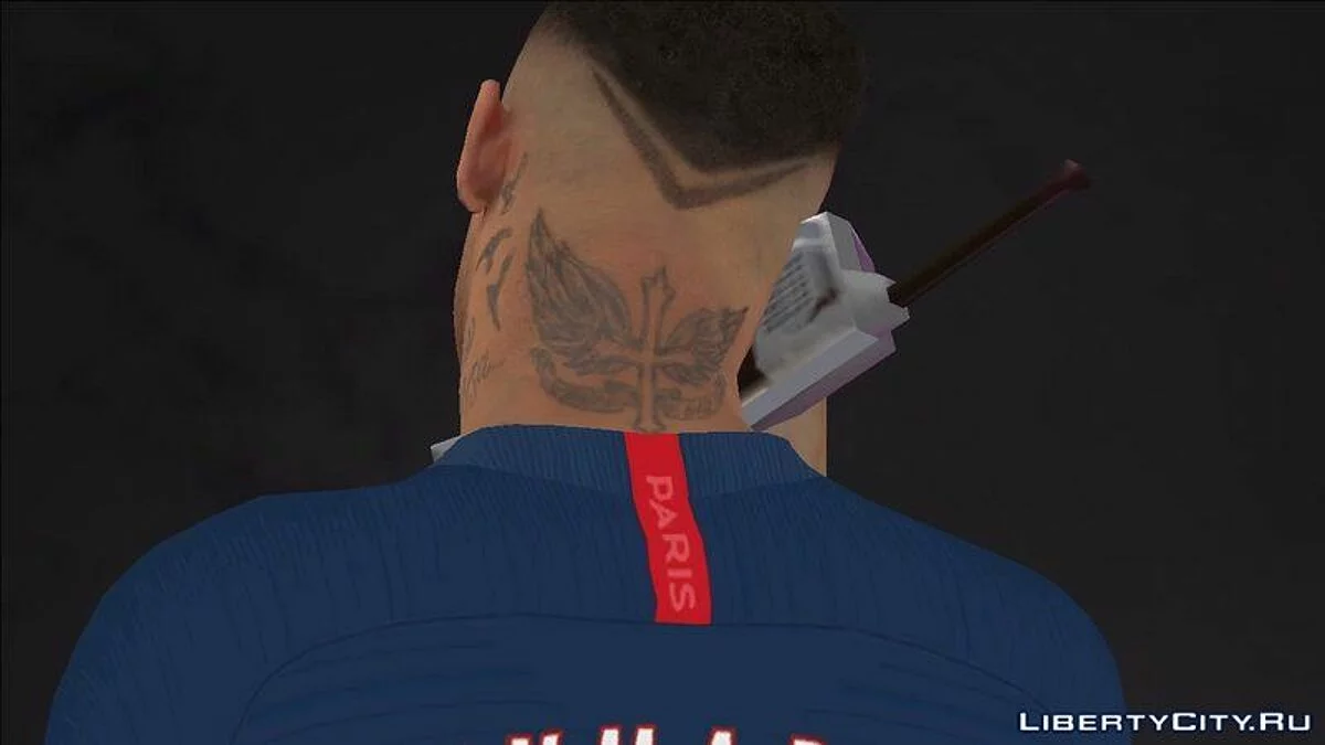 Neymar de Efootball PES 2020 / GTA San Andreas