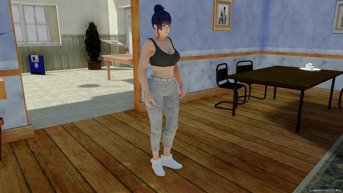 Nyotengu in Casual Clothes v2 / GTA San Andreas