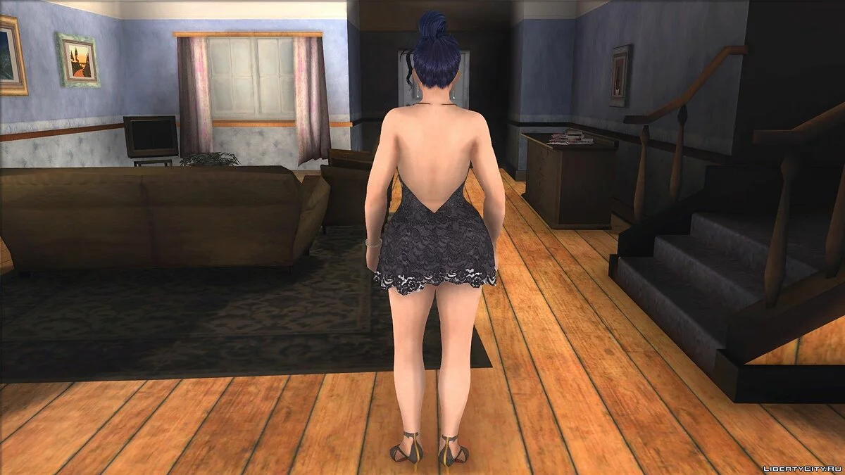 Nyotengu in Casual Outfit / GTA San Andreas