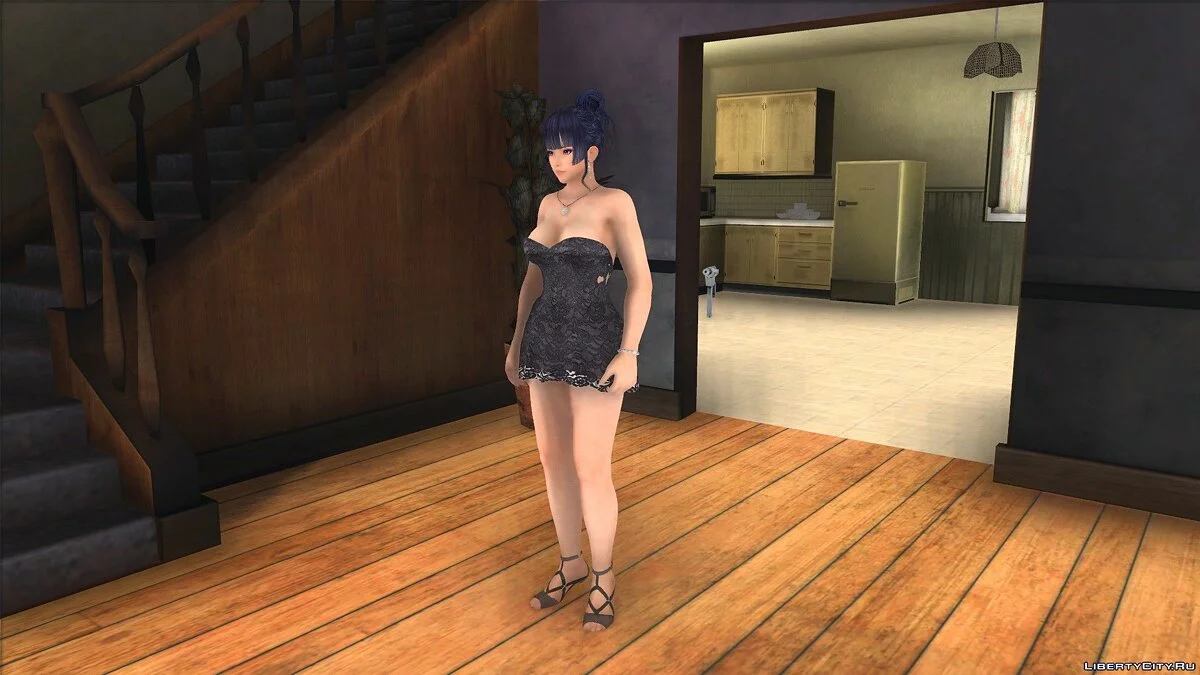 Nyotengu in Casual Outfit / GTA San Andreas