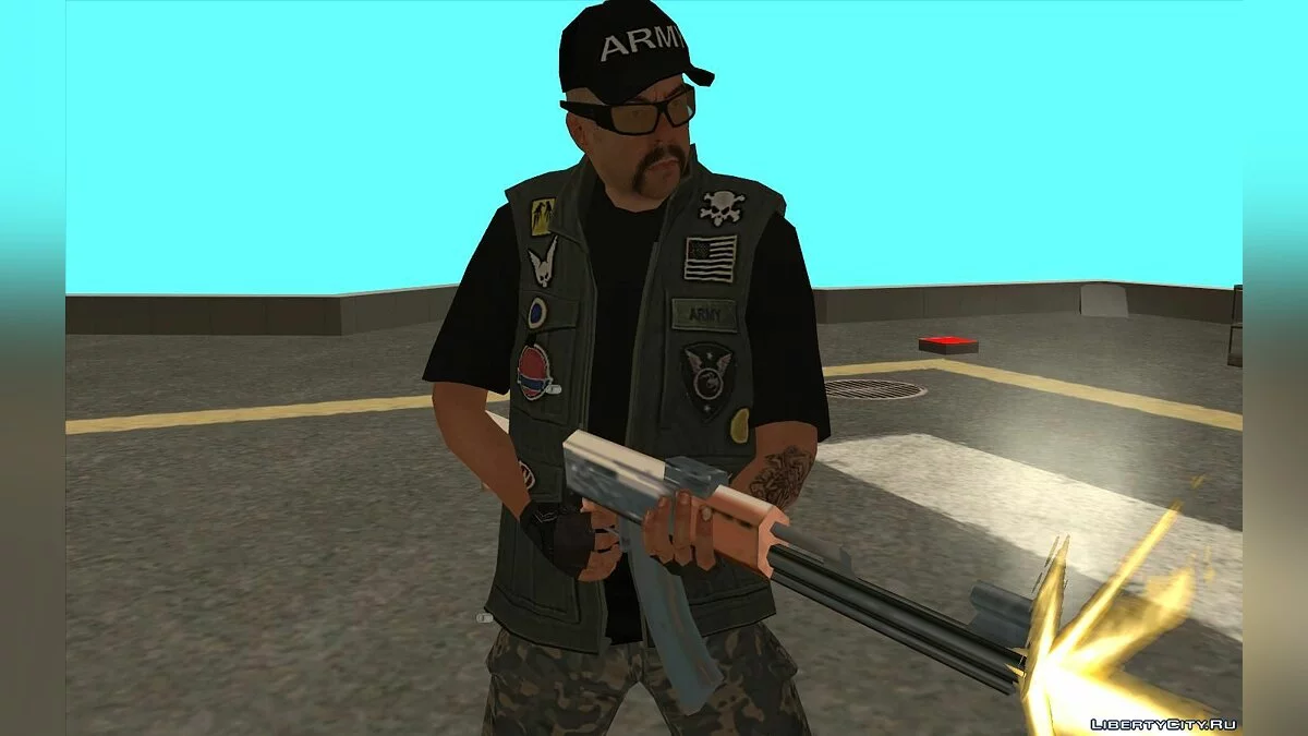 Продавец оружия из GTA V / GTA San Andreas