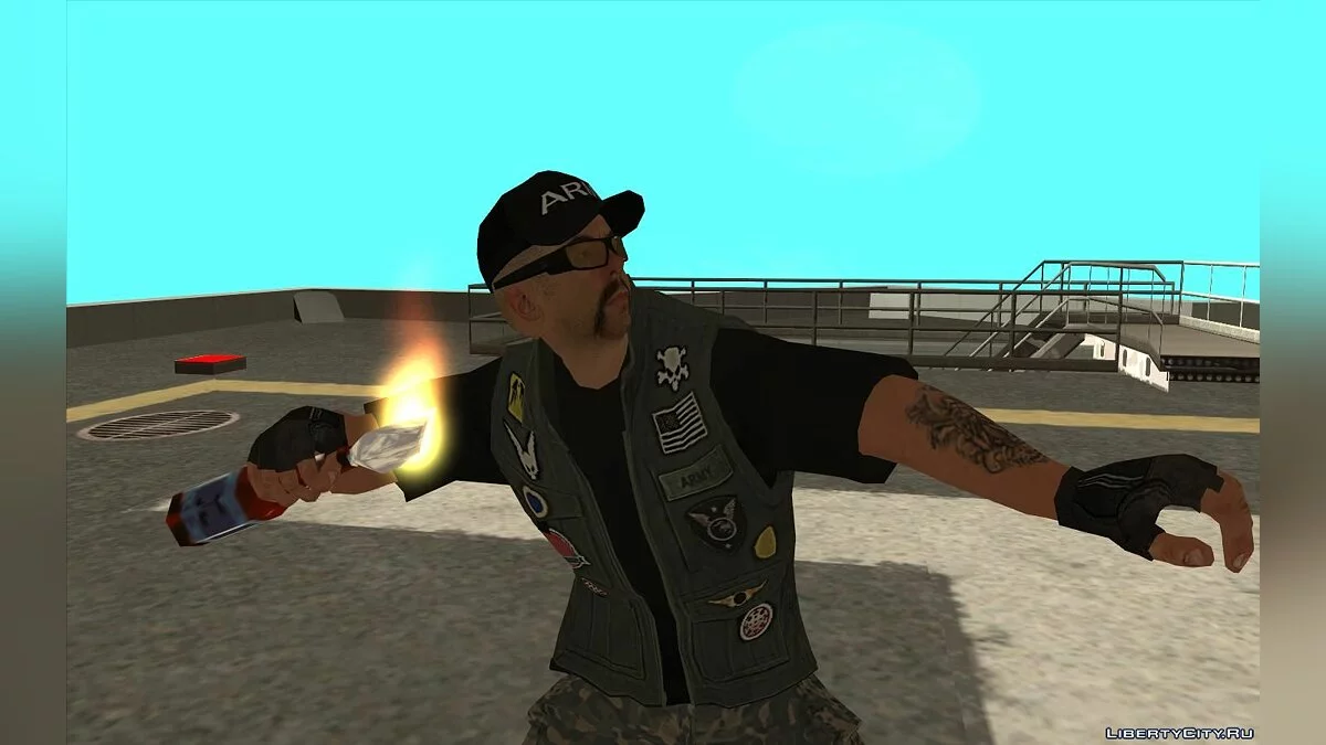 Продавец оружия из GTA V / GTA San Andreas