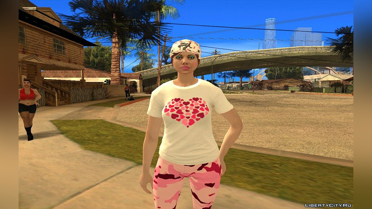 Download Random female skin from GTA Online # 9 for GTA San Andreas