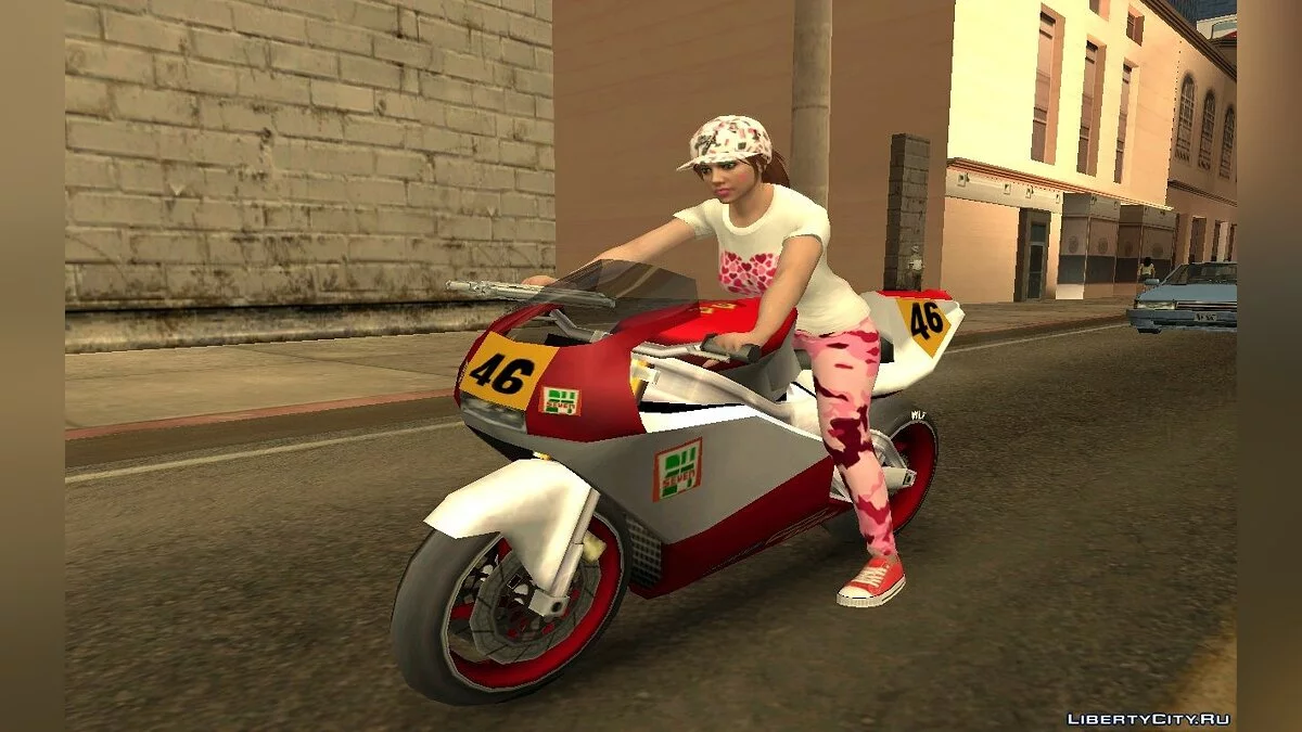 مظهر نسائي عشوائي من GTA Online / جي تي إيه سان أندرياس