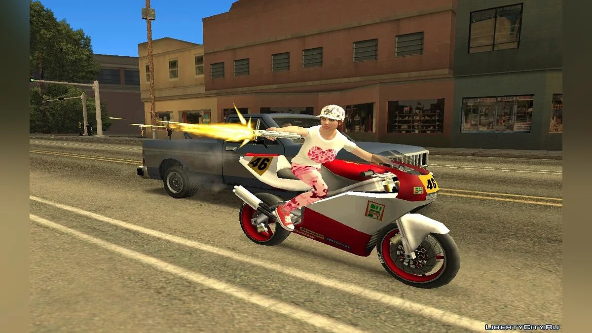 مظهر نسائي عشوائي من GTA Online / جي تي إيه سان أندرياس