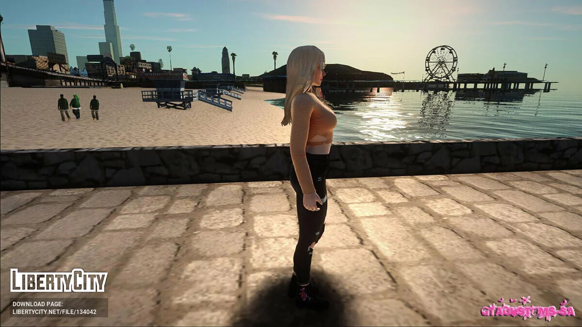 Rachel in casual clothes v5 / GTA San Andreas