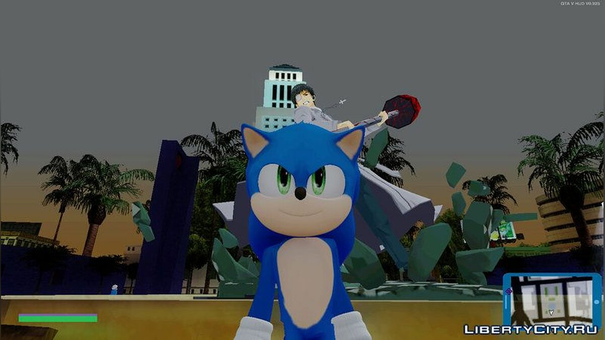 GTA 5 Mods Sonic The Movie - GTA 5 Mods Website