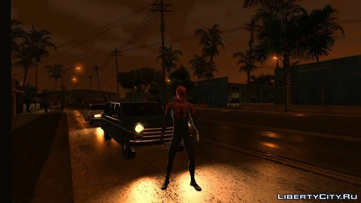 Суперior Спайдер-мен / GTA San Andreas