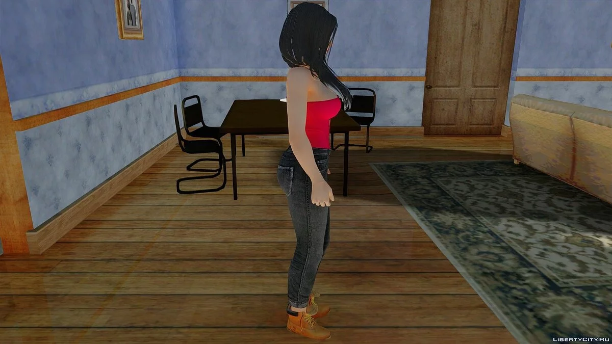 Tamaki en ropa casual v6 / GTA San Andreas