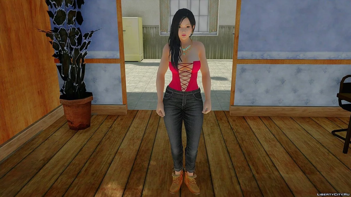 Tamaki en ropa casual v6 / GTA San Andreas