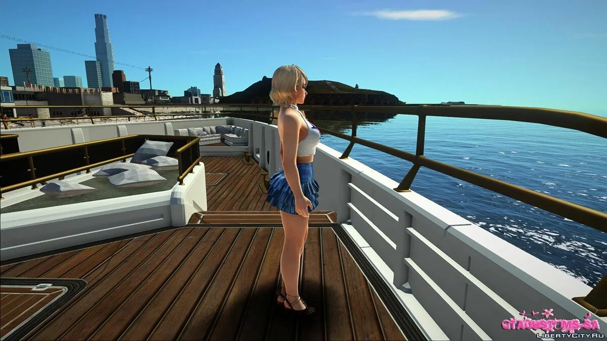 Tamaki en tenue décontractée v9 / GTA San Andreas