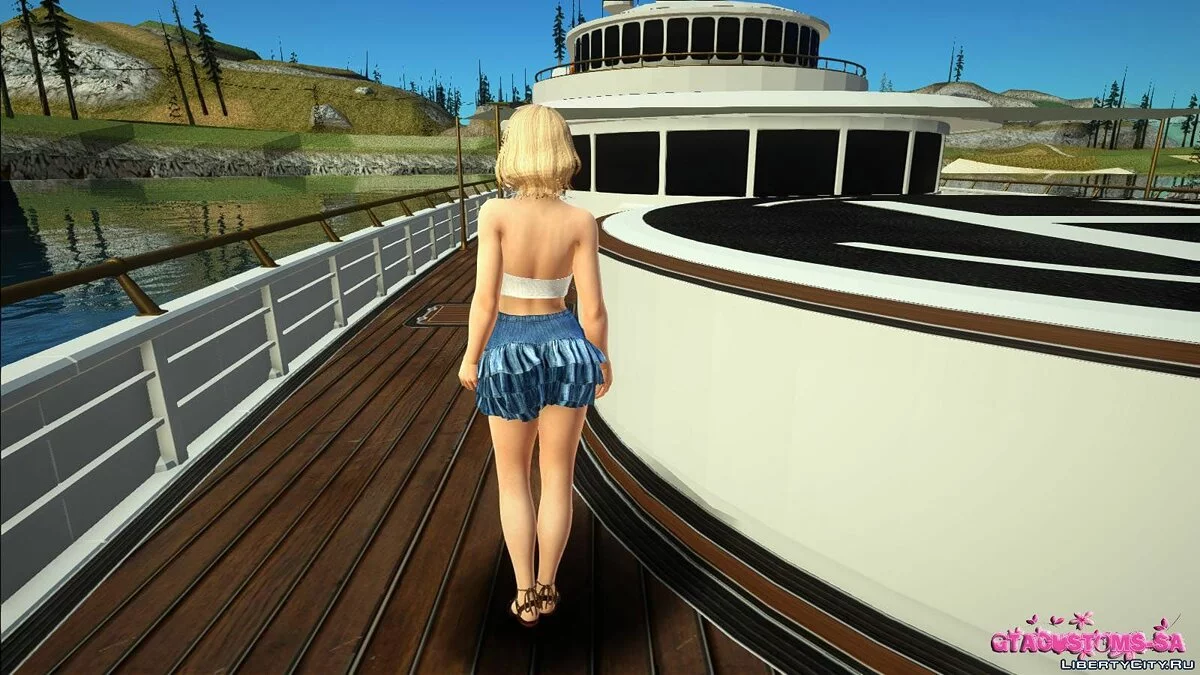 Tamaki en tenue décontractée v9 / GTA San Andreas