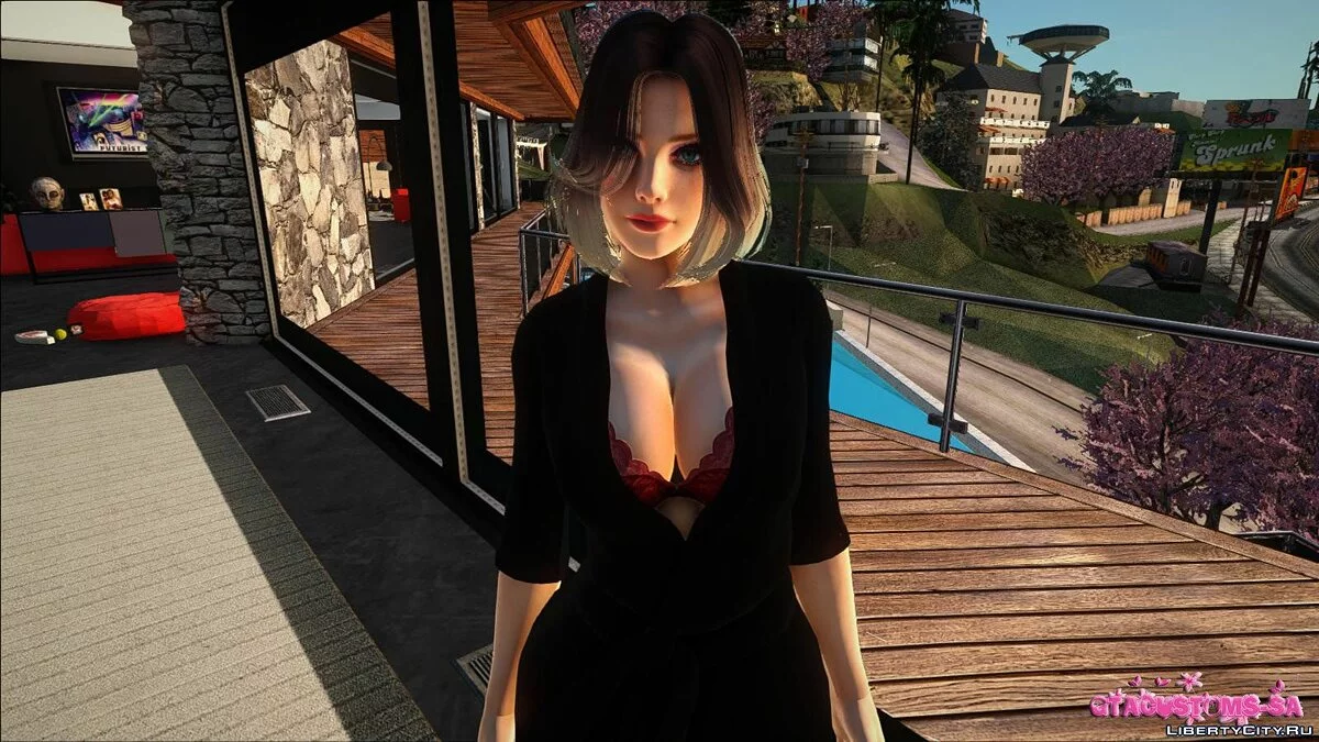 Tina Armstrong en ropa de fiesta / GTA San Andreas