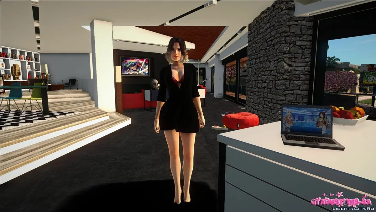 Tina Armstrong en ropa de fiesta / GTA San Andreas