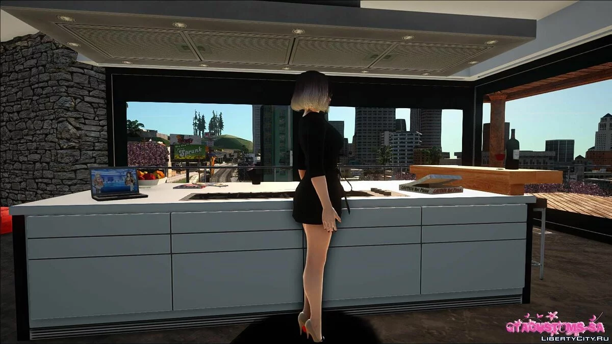 Tina Armstrong en ropa de fiesta / GTA San Andreas