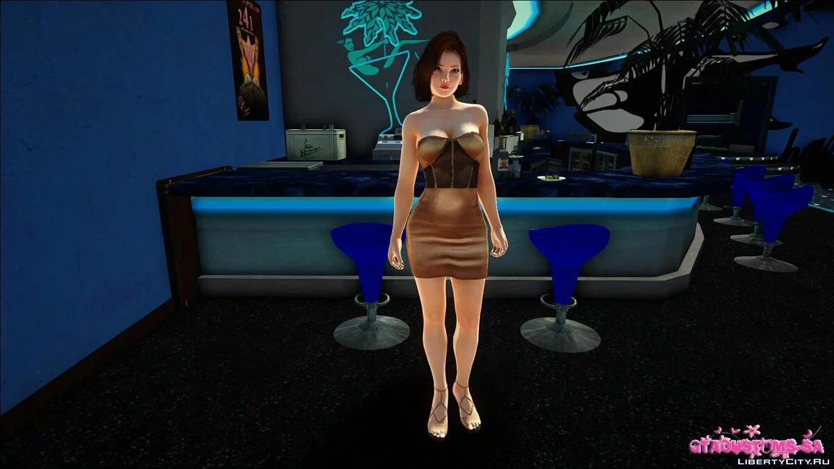 Tina Armstrong in Casual Outfit v3 / GTA San Andreas