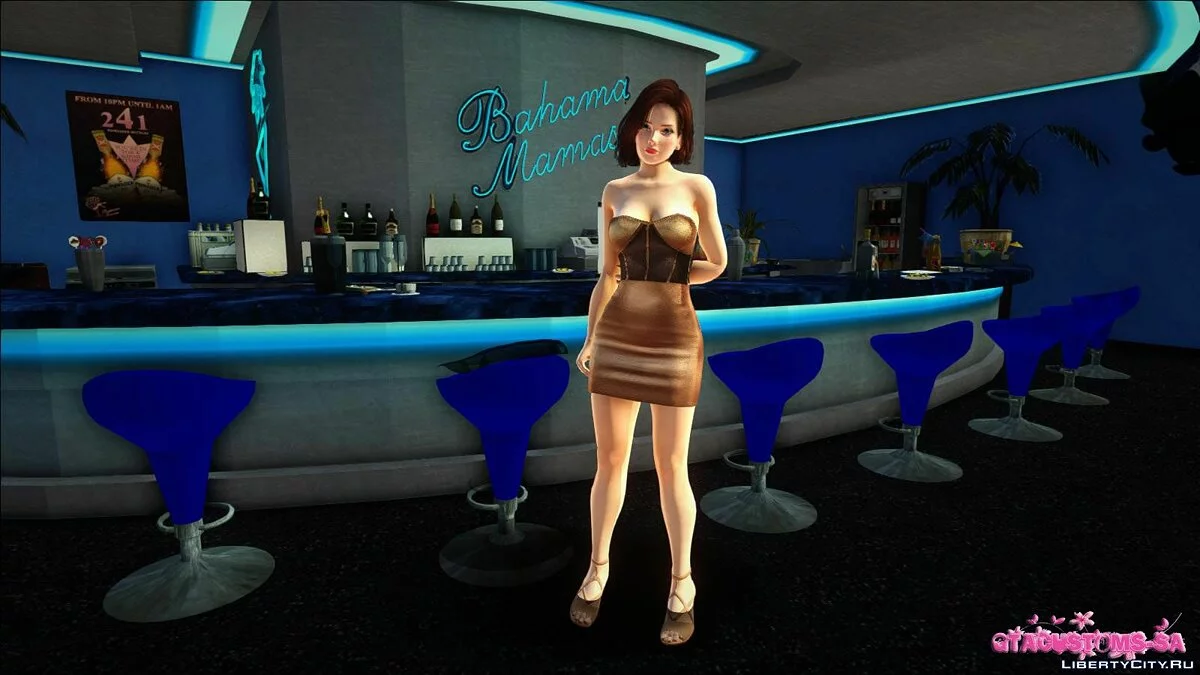Tina Armstrong in Casual Outfit v3 / GTA San Andreas