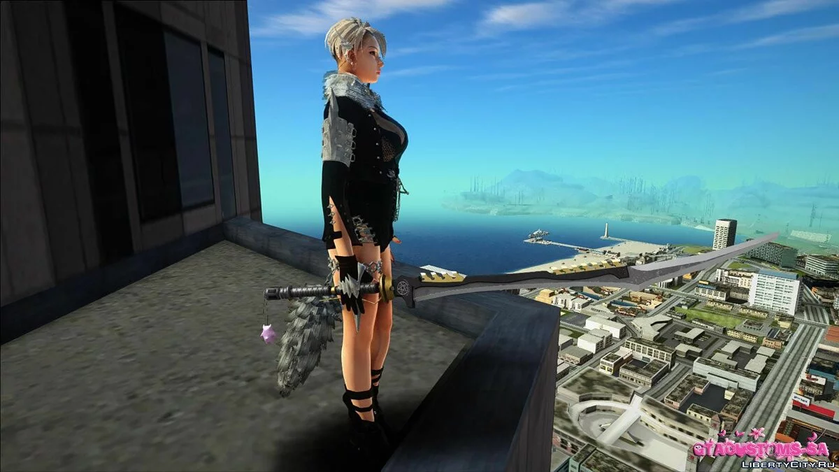 Arisha in Fox Armor / GTA San Andreas